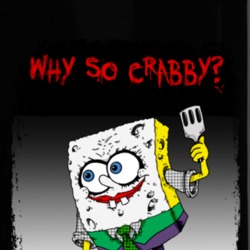 Why So Crabby Funny Spongebob Squarepants Joker Batman Parody Phone Case 33363701