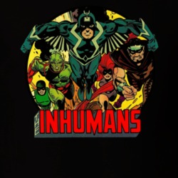 The Inhumans Cool Retro Comic Book Fan T Shirt 33542545