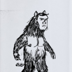 Man Bear Pig Drawing I'm Super Cereal South Park Al Gore Episode Funny Cartoon Fan Phone Case 33816345