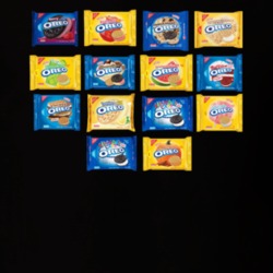 Every Different Flavor Of Oreo Cool Snack Cookie Food Lover T Shirt 33816359