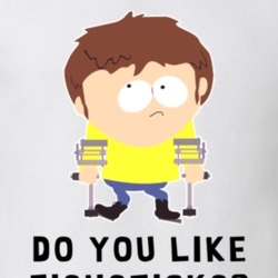Jimmy Valmer Do You Like Fishsticks South Park Funny Cartoon Fan Black Font T Shirt 33821470