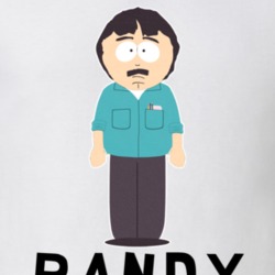 Randy Marsh South Park Funny Cartoon Fan Black Font T Shirt 33821478