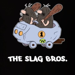 Wacky Races The Slag Bros. Cool Retro Tv Show Cartoon Logo Fan White Font T Shirt 33867194