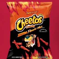 Cheetos Crunchy Xxtra Flamin' Hot Snack Chip T Shirt 35421126
