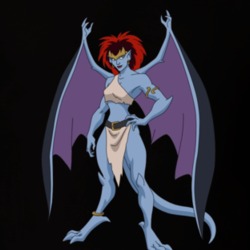 Demona Gargoyles Cartoon Retro Tv Show Logo Fan T Shirt 36102783