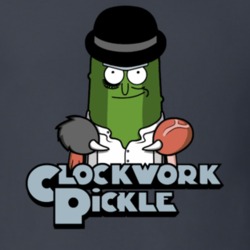 Clockwork Orange Pickle Rick And Morty Mashup Parody Cartoon Tv Show Fan T Shirt 36114682