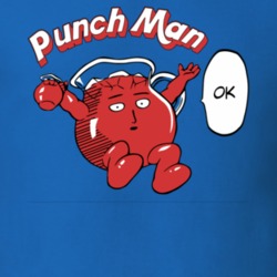One Punch Man Ok Funny Kool Aid Man Mashup Parody Anime Fan T Shirt 36256517