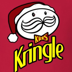 Kris Kringle Funny Santa Claus Pringles Logo Parody Christmas Holiday Humor T Shirt 36310568
