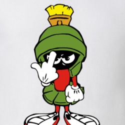 Marvin The Martian Fck You Vintage Cartoon T Shirt 36493154