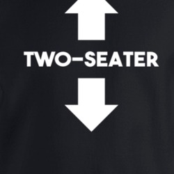 Two Seater Funny St Patricks Day Party Crewneck Sweatshirt Crewneck Sweatshirt 37455027