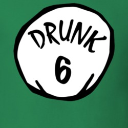 Drunk 1 2 3 4 5 6 Funny St Patricks Day Party Joke T Shirt 37455034