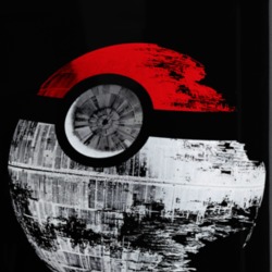 Pokeball Death Star Funny Pokemon Star Wars Mashup Parody Phone Case 37455057