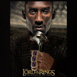 Kobe Bryant Lord Of The Rings Mashup Los Angeles Basketball Fan T Shirt 37461922