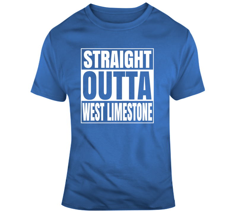 Straight Outta West Limestone T Shirt Straight Outta West Limestone T Shirt