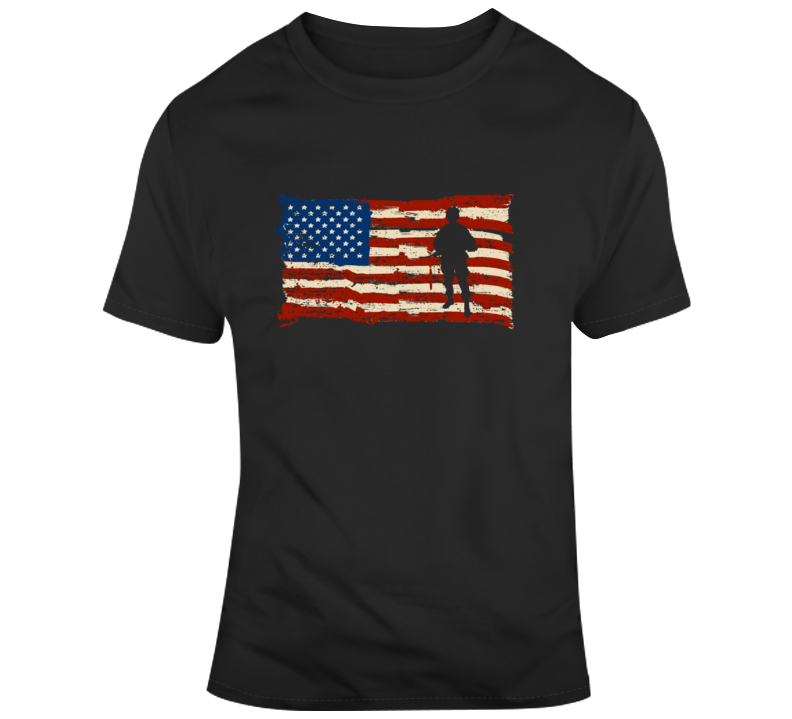 Military Flag 2 T Shirt