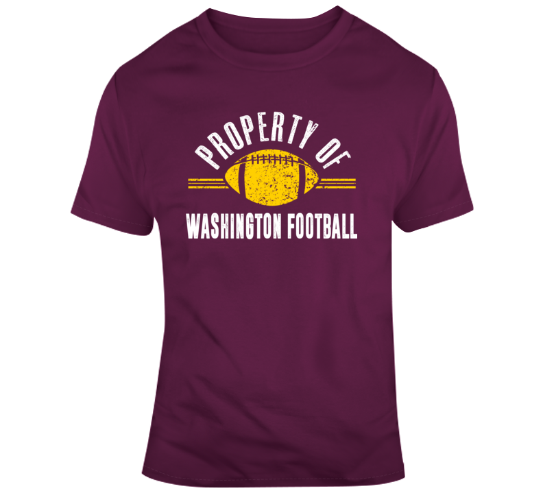 Property Of Washington Football T Shirt