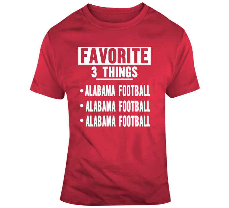 Favorite Alabama T Shirt