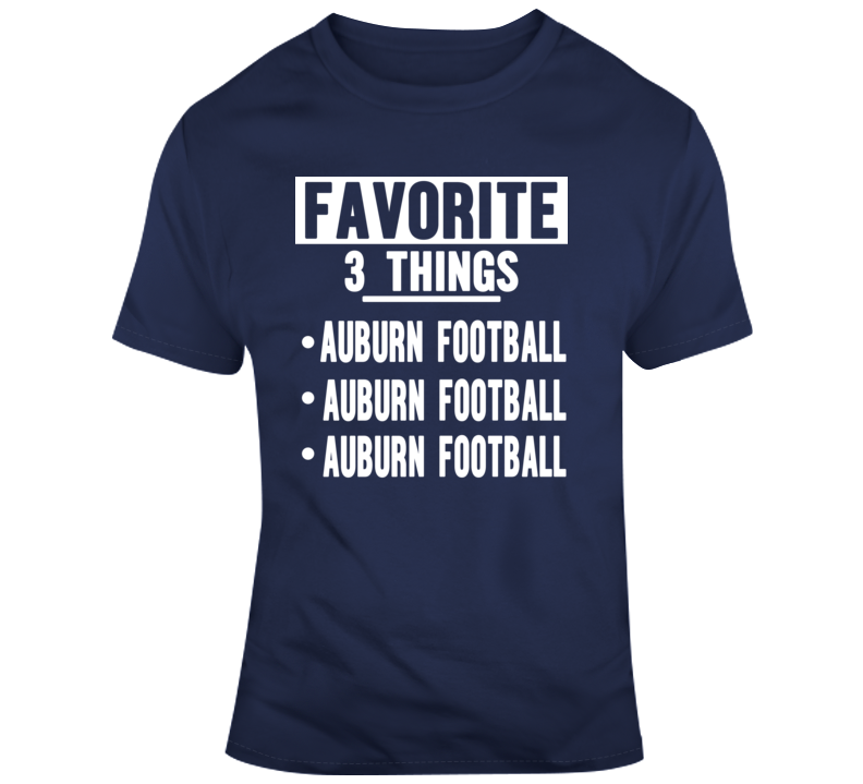 Favorite Auburn T Shirt