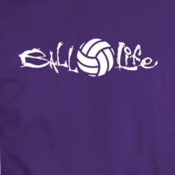 Ball Life Volleyball T Shirt 36261109