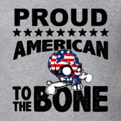 Proud American To The Bone T Shirt 36262010