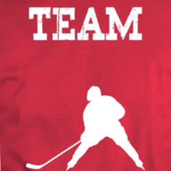 Customizable Team-hockey Template T Shirt 36282687