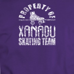 Property Of Xanadu Skating Team T Shirt 36346836
