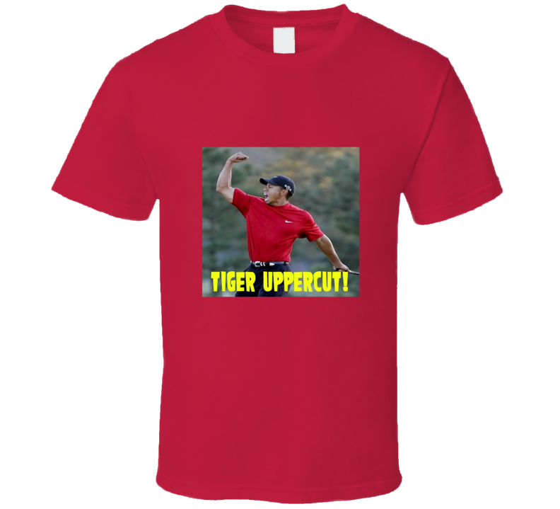 Tiger Woods - Tiger Uppercut T Shirt Tiger Woods - Tiger Uppercut T Shirt