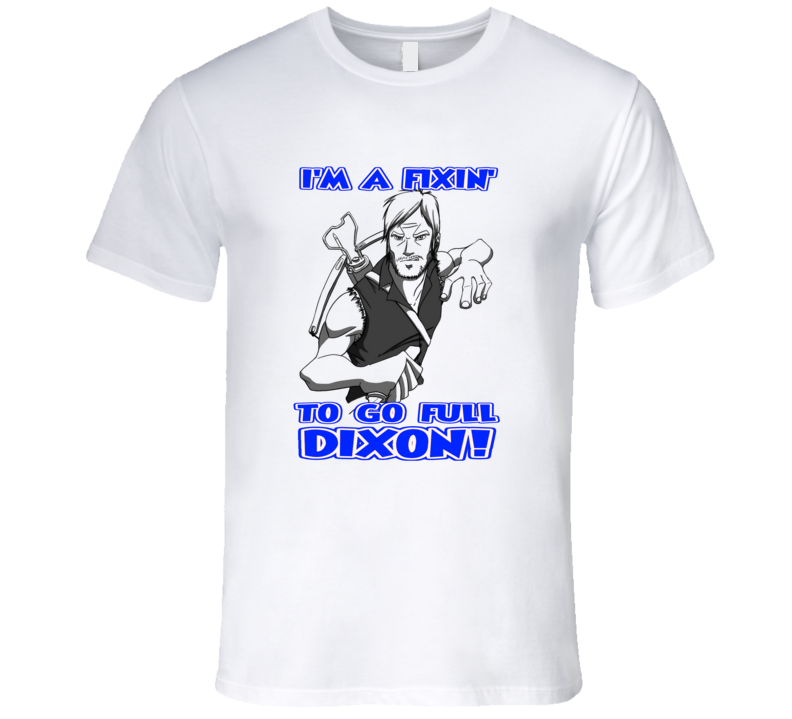 The Walking Dead Daryl Dixon Full Dixon T Shirt The Walking Dead Daryl Dixon Full Dixon T Shirt