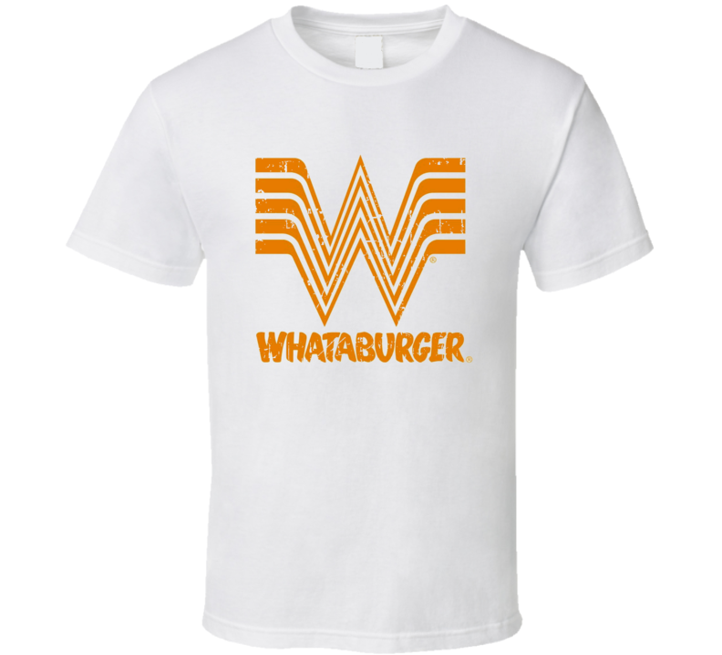 Whataburger Fast Food Restaurant Distressed Look T Shirt Whataburger Fast Food Restaurant Distressed Look T Shirt