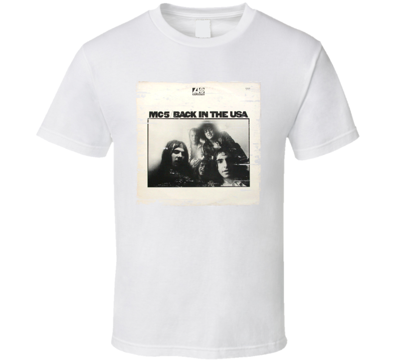 MC5 Back In The USA Worn Image Tee MC5 Back In The USA Worn Image Tee