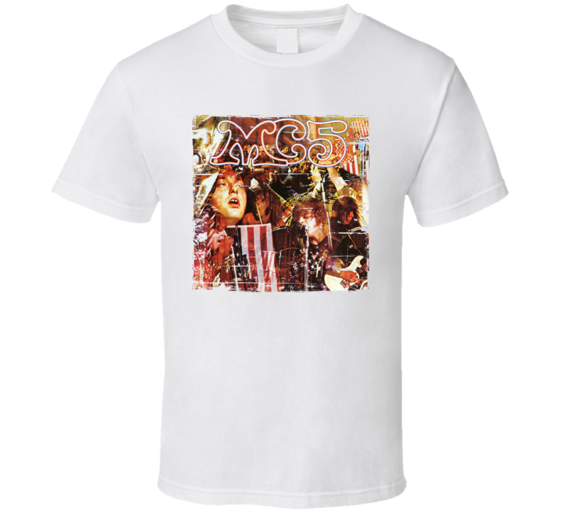 MC5 Kick Out The Jams worn Image Tee MC5 Kick Out The Jams worn Image Tee