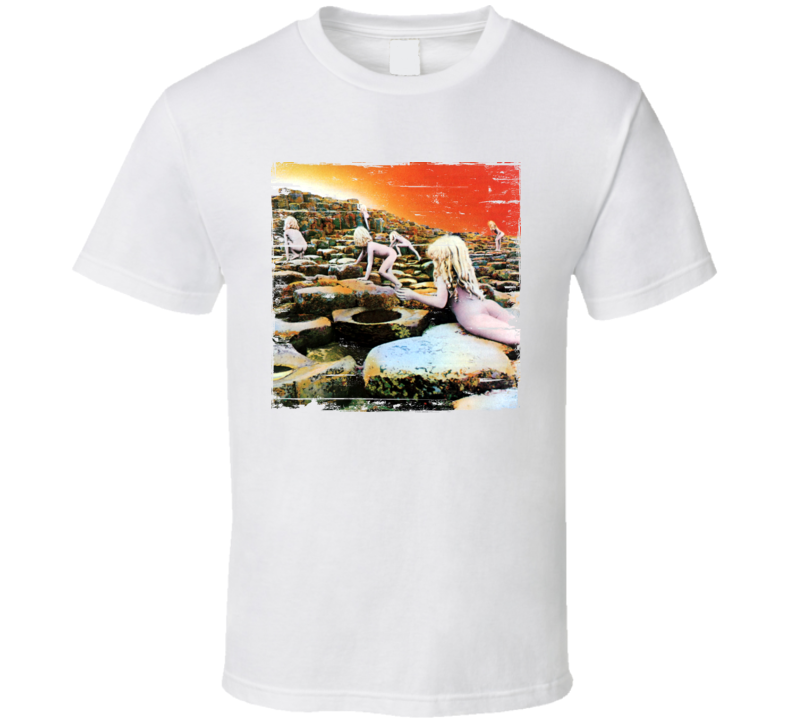 Led Zeppelin Houses Of The Holy Worn Image Tee Led Zeppelin Houses Of The Holy Worn Image Tee