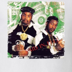 Eric B and Rakim Paid In Full Album Cover Distressed Image T Shirt 1258419