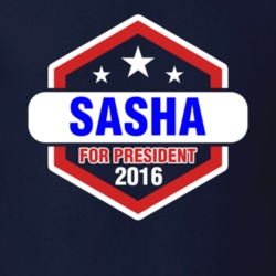 Sasha For President 2016 The Walking Dead TV Show T Shirt 1260009