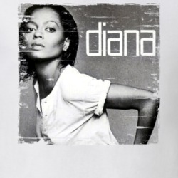 Diana Ross Diana Album Cover Distressed Look T Shirt 1275321