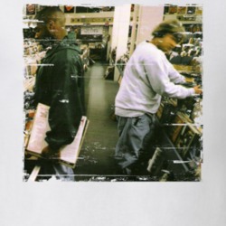 DJ Shadow Endtroducing Album Cover Distressed Image T Shirt 1303341