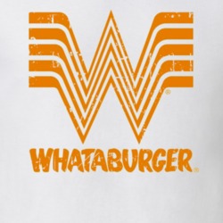 Whataburger Fast Food Restaurant Distressed Look T Shirt 1448031