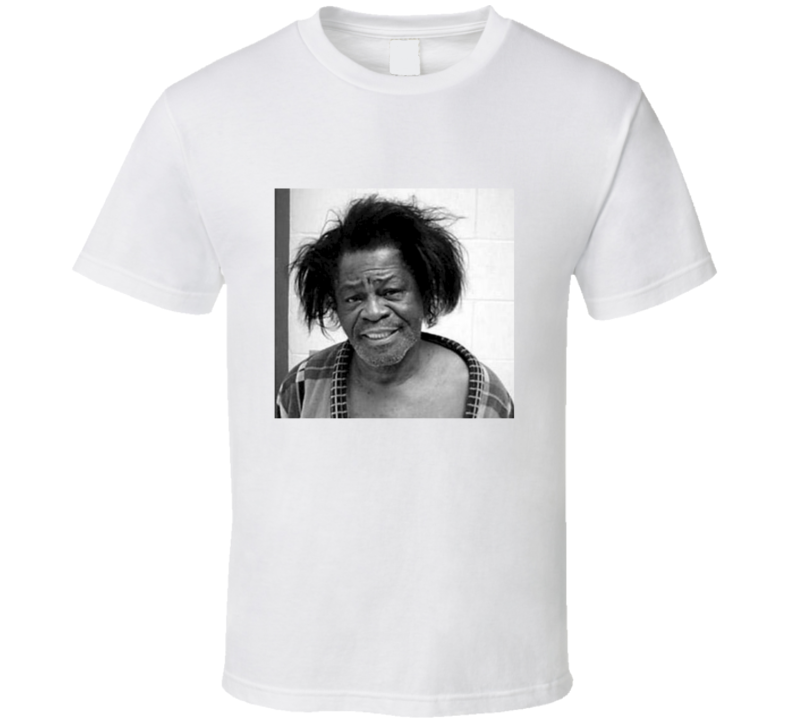 James Brown DUI Mugshot Vintage Look T Shirt James Brown DUI Mugshot Vintage Look T Shirt