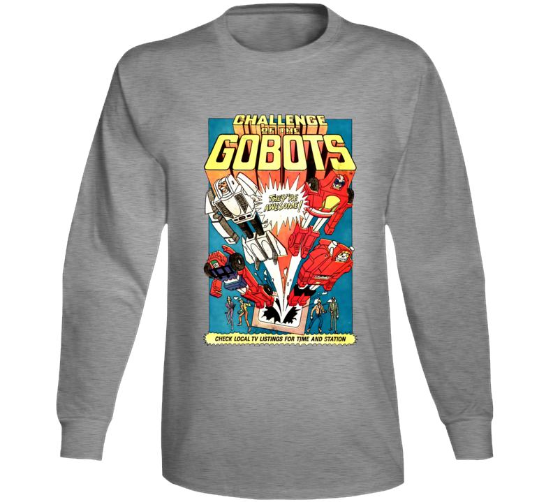Challenge Of The Gobots 80's Throwback Retro Vintage Transformers Long