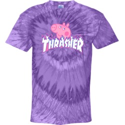 Thrasher Peppa Pig Mashup Parod Tie Dye 39061493