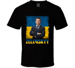 President Zelenskyy Ukraine Leader T Shirt 39214389