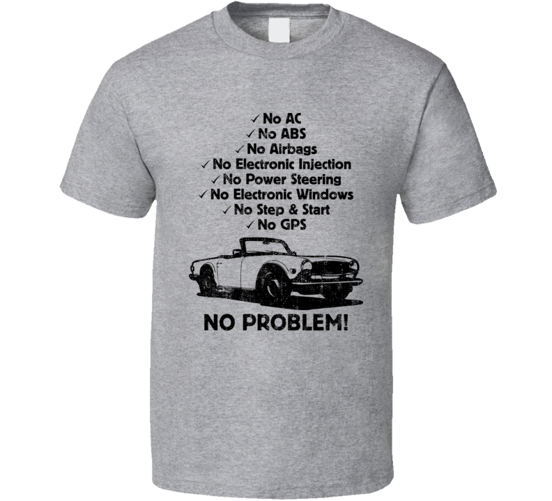 triumph tr6 t shirt