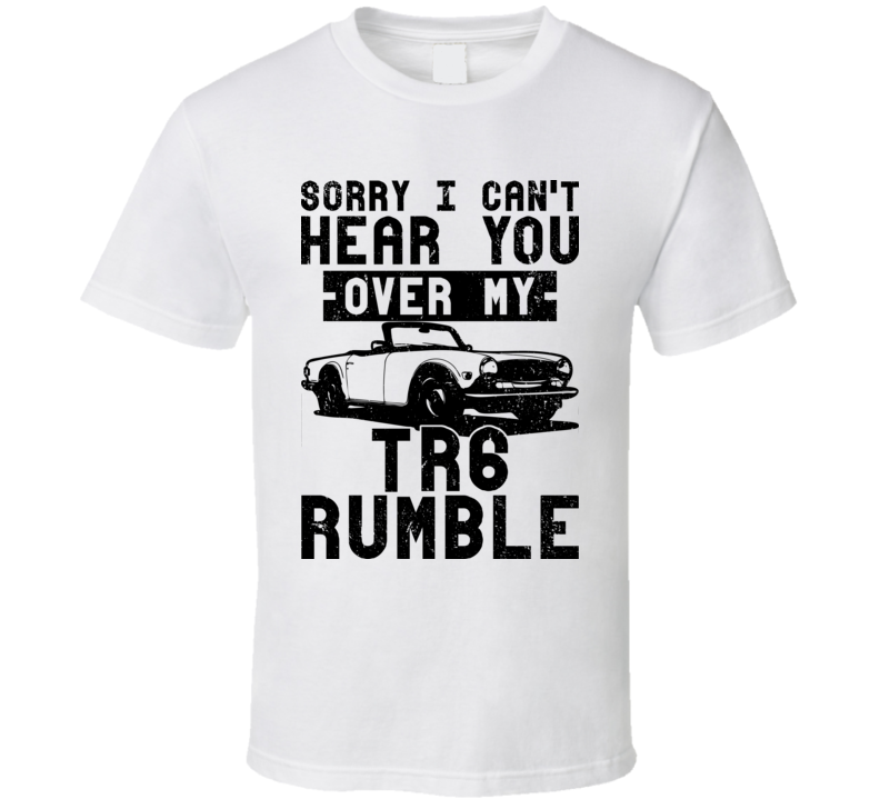 triumph tr6 t shirt