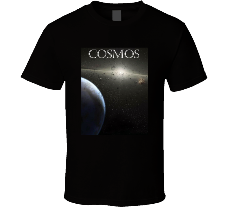 Cosmos A Personal Voyage Best Documentary To Watch Stoned Distressed Look Poster T Shirt