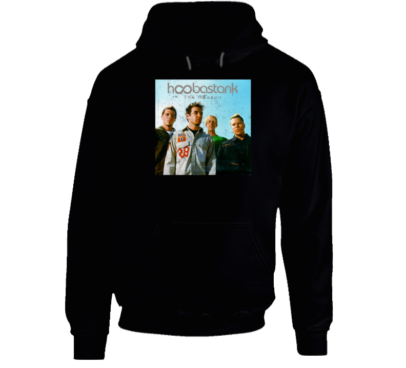 The Reason Hoobastank One Hit Wonders Single Cover Distressed Look Fan Hoodie