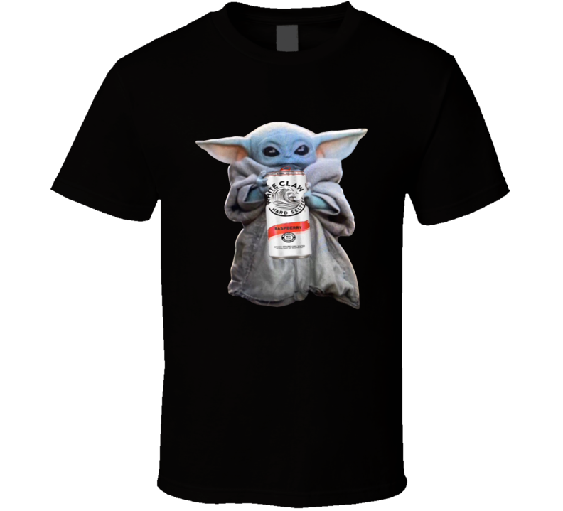 Baby Yoda Drinking White Claw Hard Seltzer Star Wars The Mandalorian Fan T Shirt Baby Yoda Drinking White Claw Hard Seltzer Star Wars The Mandalorian Fan T Shirt