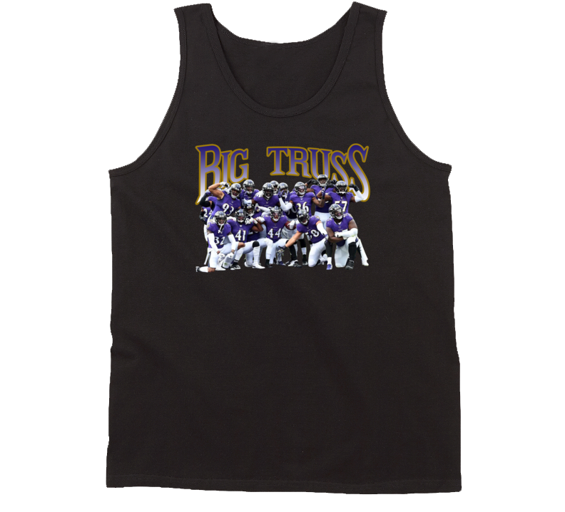 Big Truss North Champs Baltimore Football Team Fan Tanktop