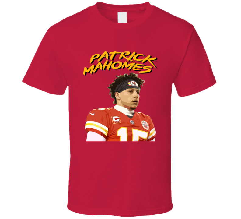 Patrick Mahomes Quarterback Kansas City Football Sports Fan T Shirt