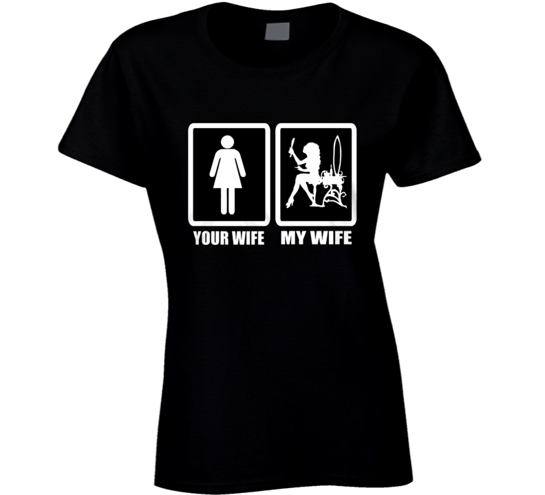 My Wife Women's Make Up Artists Hobby Ladies T Shirt