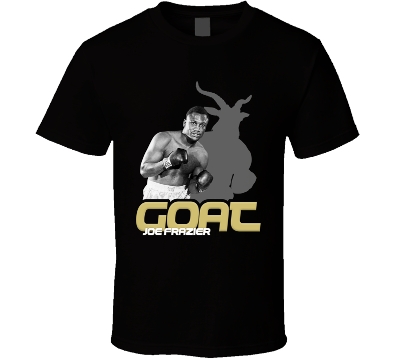 Joe Frazier Boxing Fan Goat T Shirt